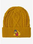 Disney Winnie the Pooh Pooh Bear Portrait Cable Knit Beanie - BoxLunch Exclusive, , hi-res
