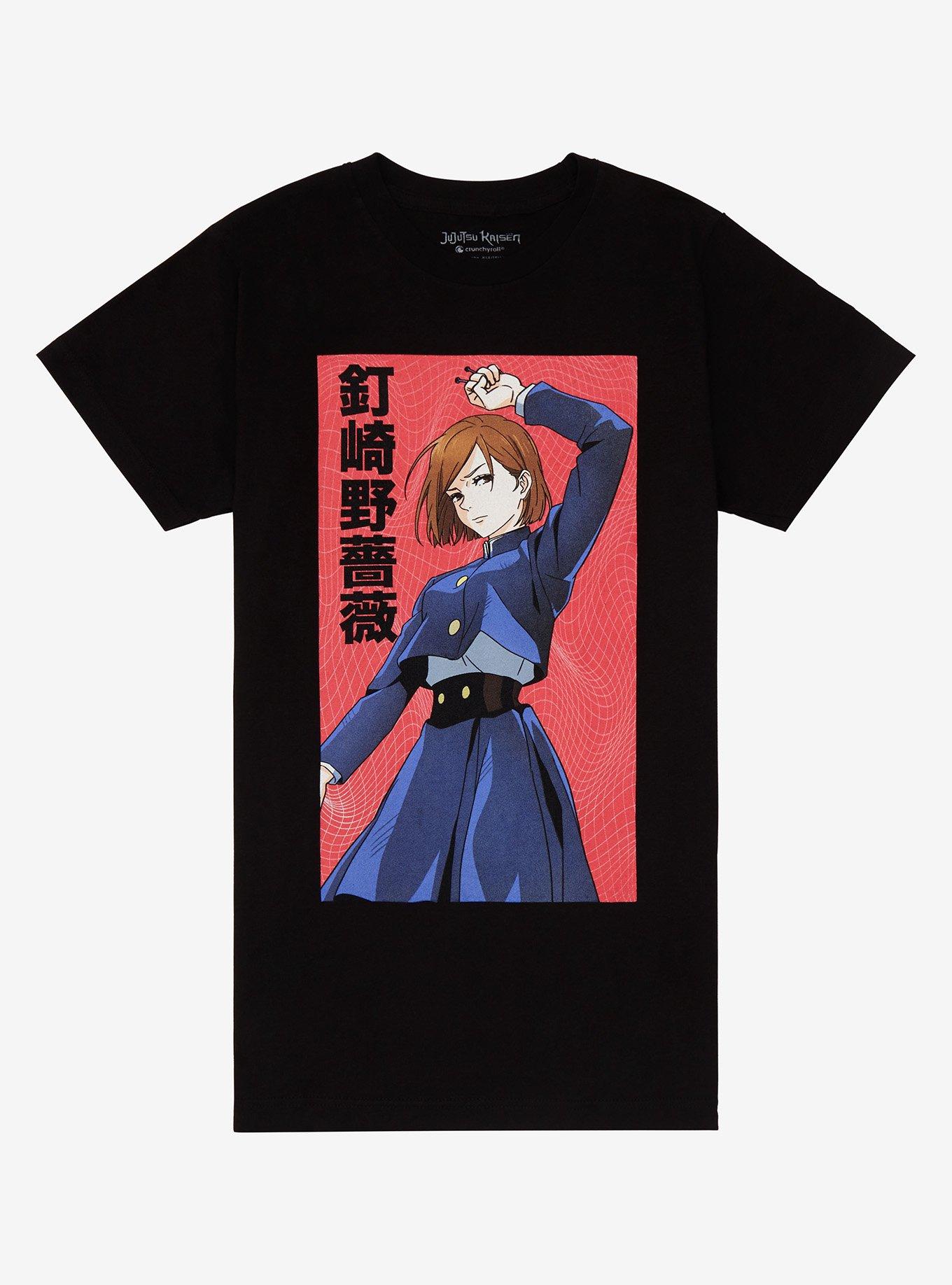 Jujutsu Kaisen Nobara Portrait Panel T-Shirt, , hi-res