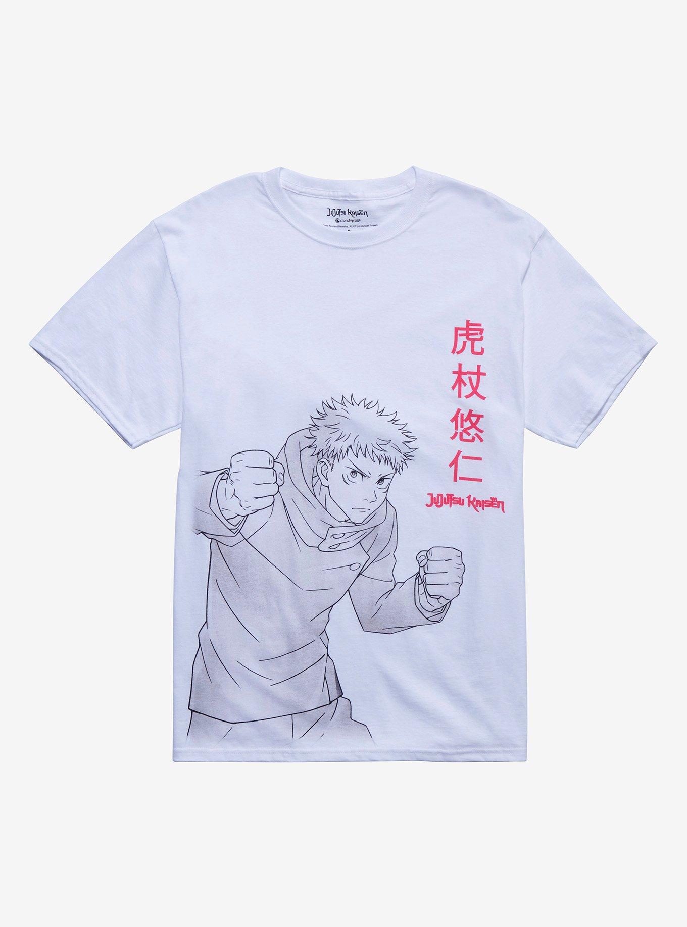 Jujutsu Kaisen X Hello Kitty And Friends Sukuna Boyfriend Fit Girls T-Shirt