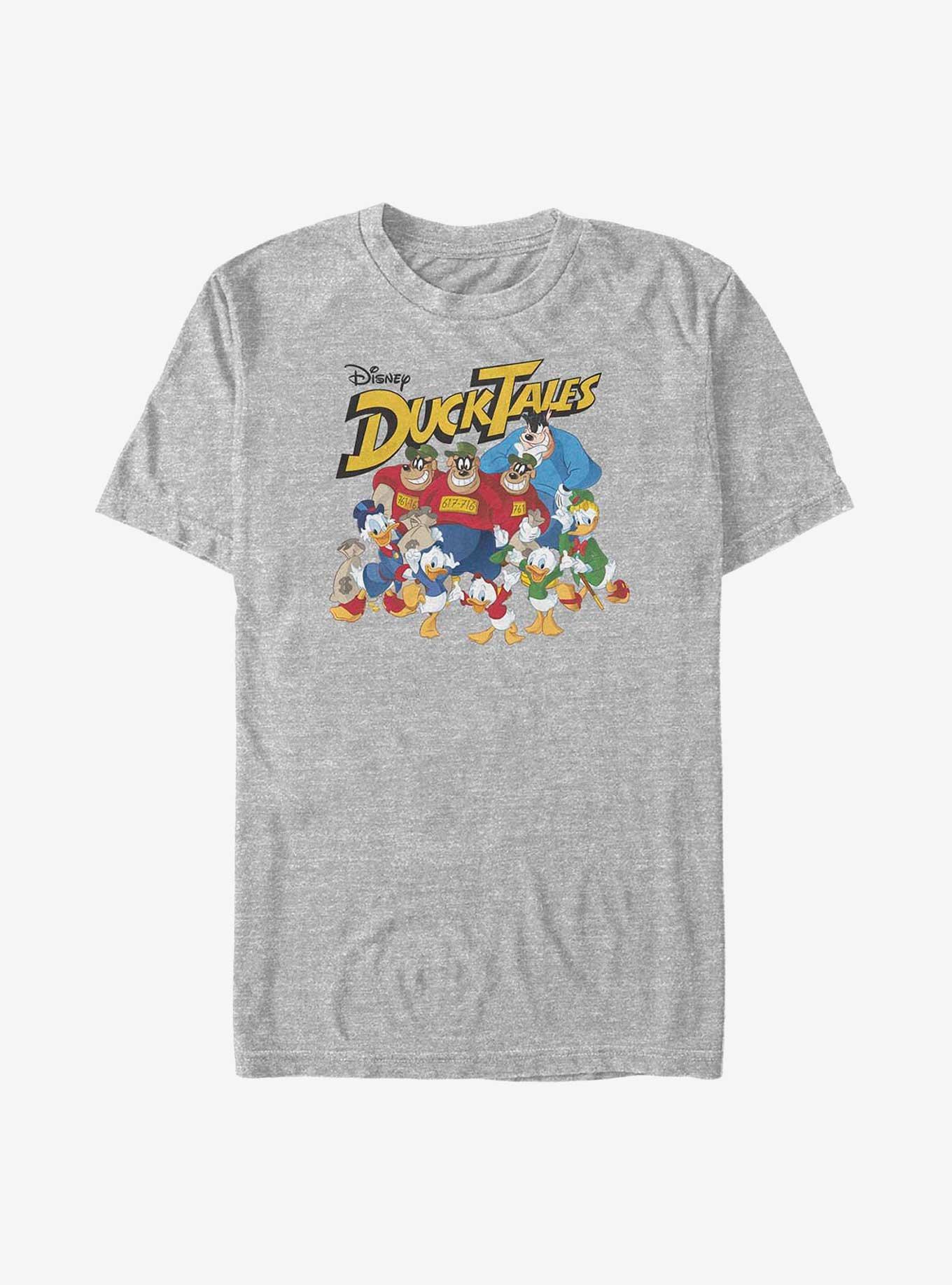 Disney DuckTales Group Shot Big & Tall T-Shirt, ATH HTR, hi-res