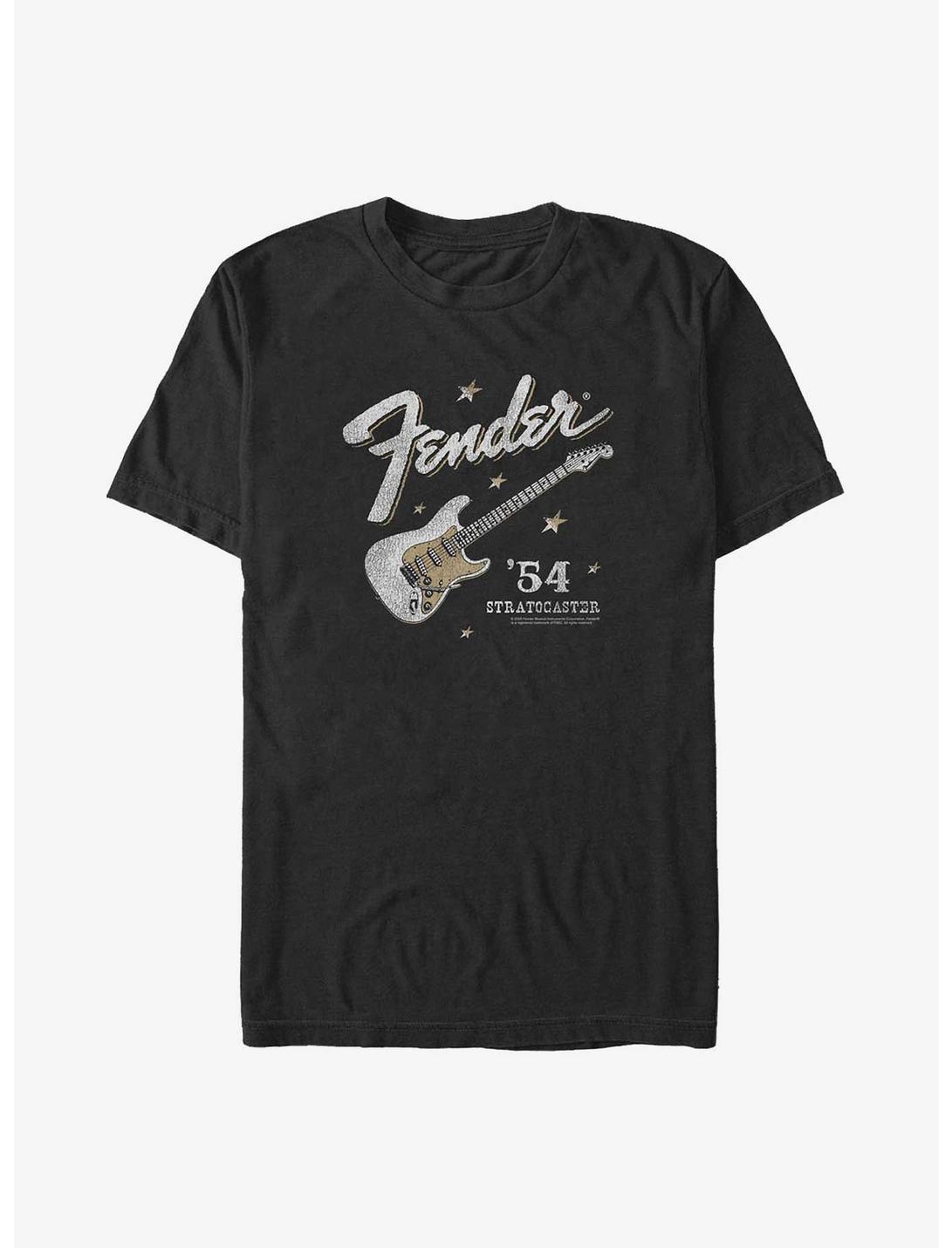 Fender Western Startocaster Big & Tall T-Shirt, BLACK, hi-res
