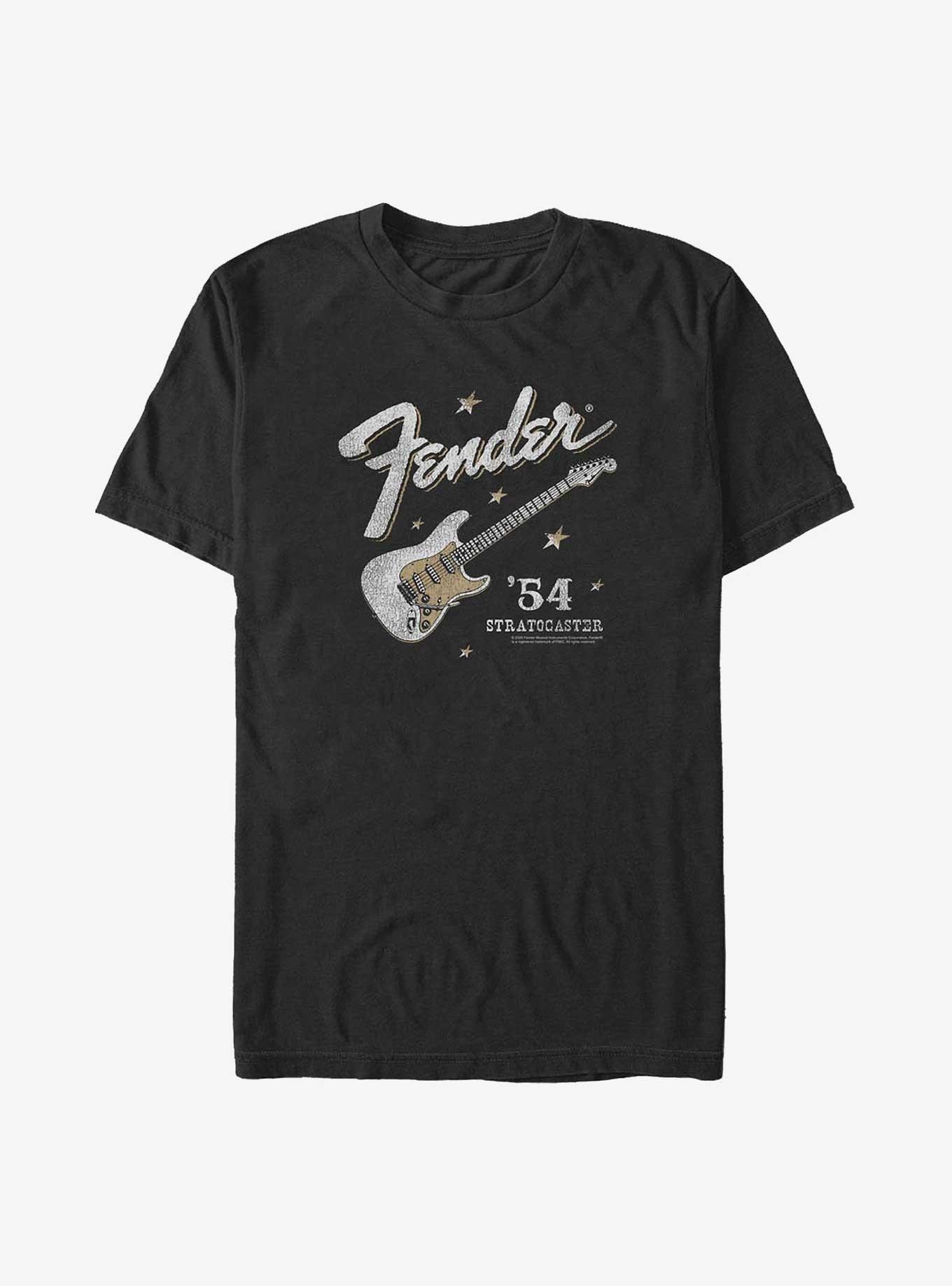 Fender Western Startocaster Big & Tall T-Shirt, BLACK, hi-res
