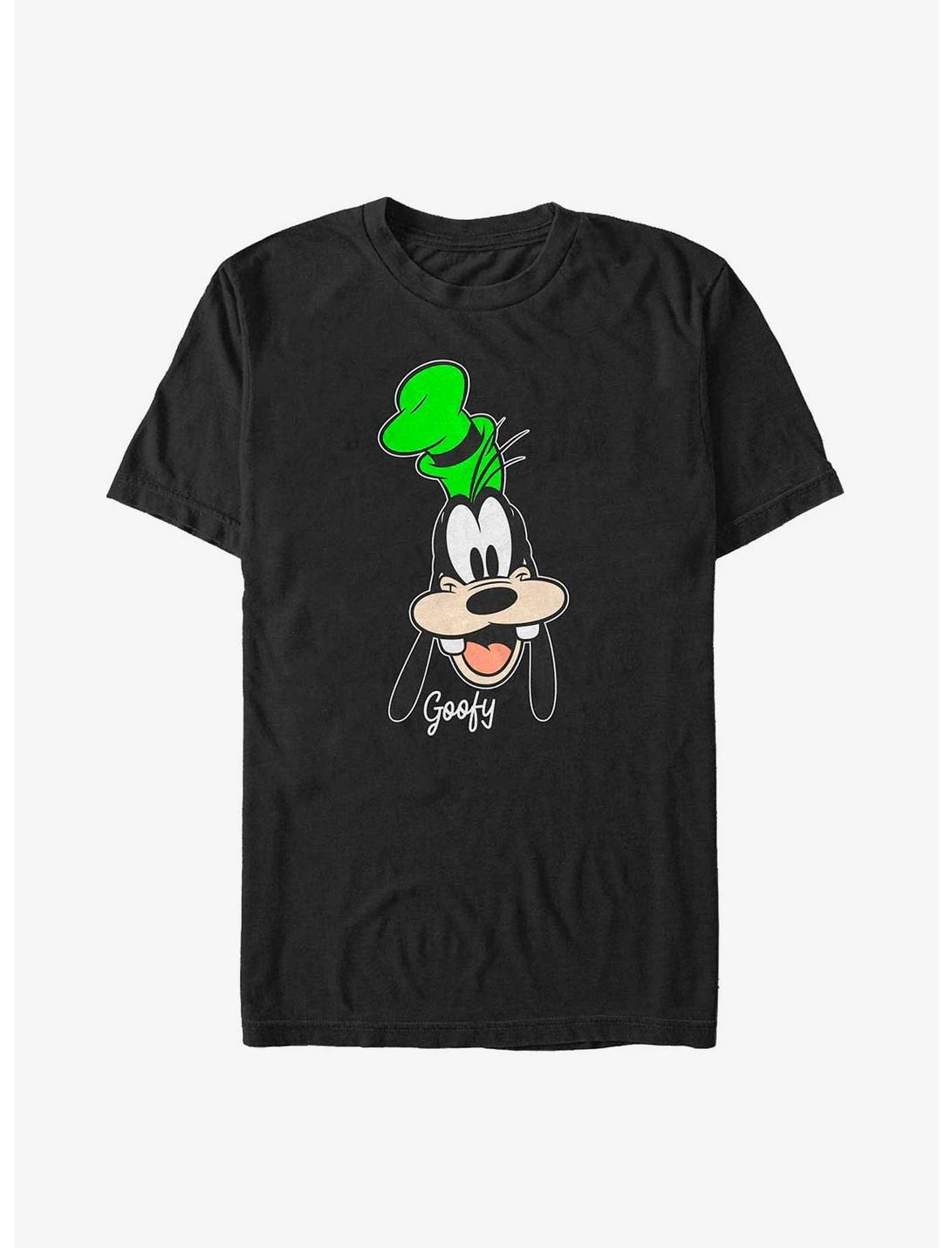 Disney Goofy Big Face Big & Tall T-Shirt, BLACK, hi-res