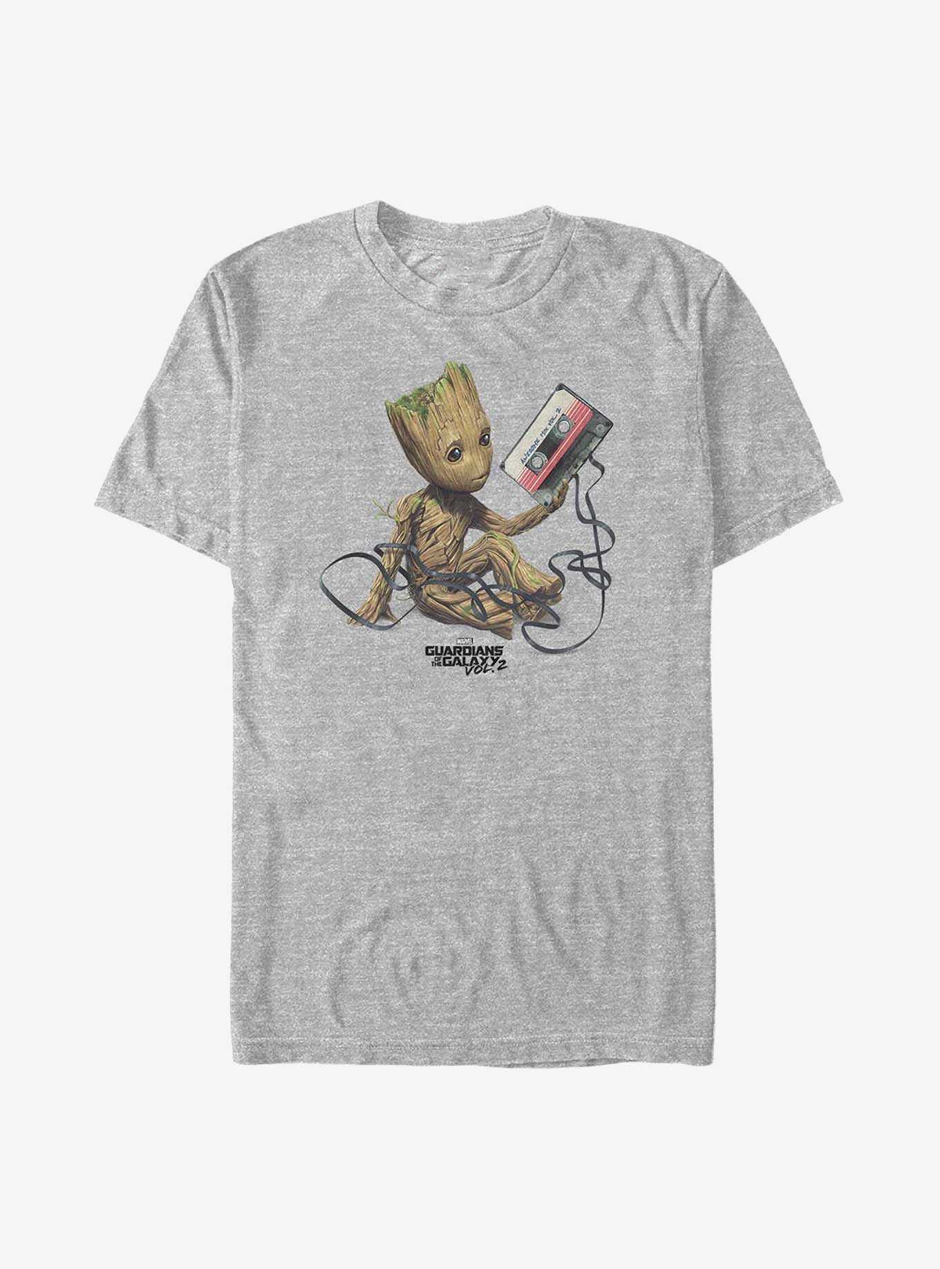 Marvel Guardians of the Galaxy Groot Tape Big & Tall T-Shirt, , hi-res