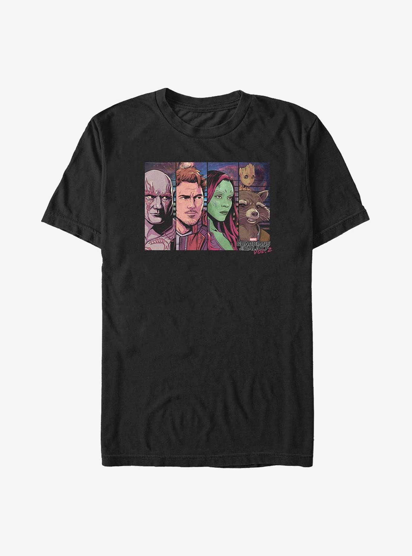 Marvel Guardians of the Galaxy We Is Boxed Big & Tall T-Shirt, BLACK, hi-res
