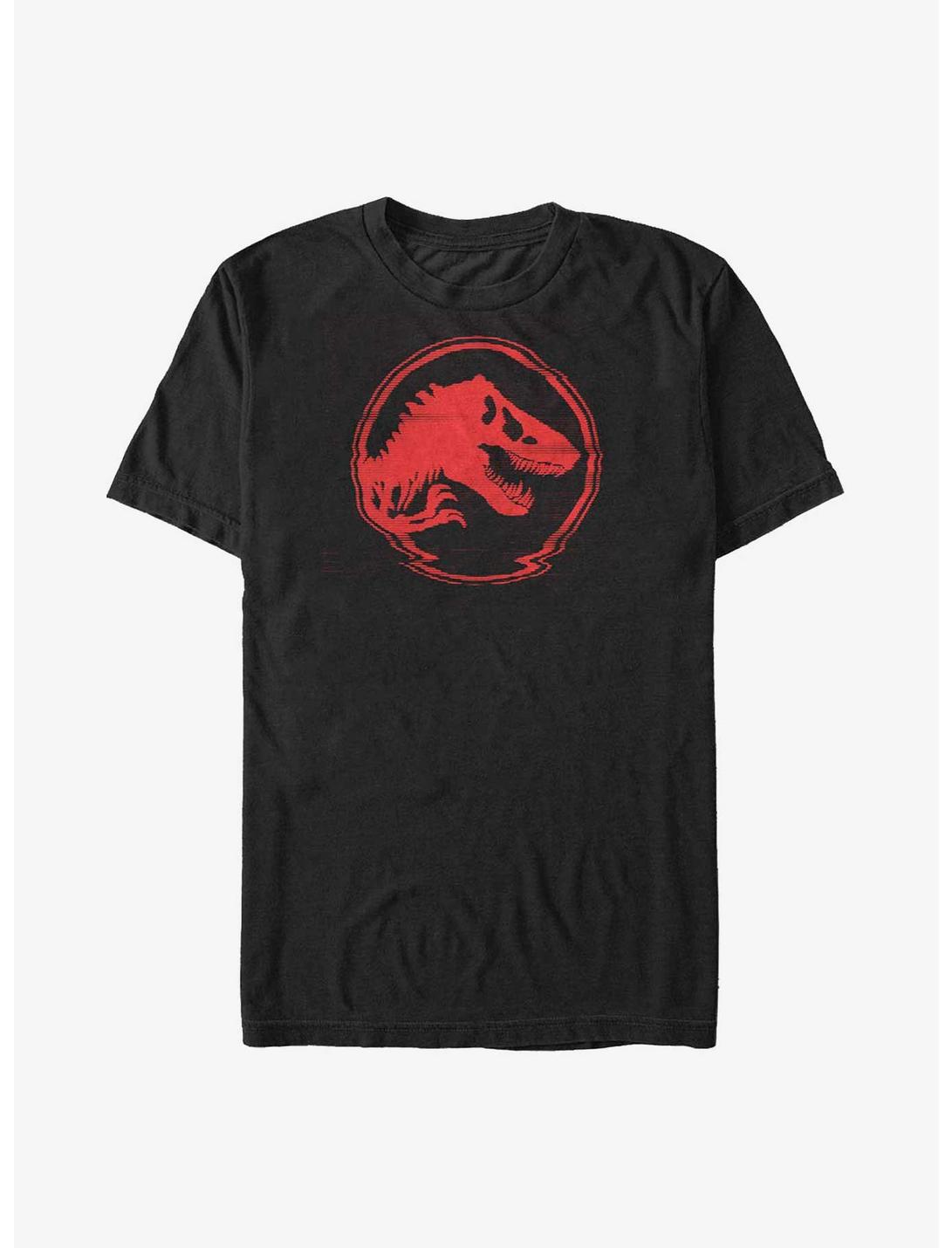 Jurassic Park Dino Glitch Big & Tall T-Shirt, BLACK, hi-res