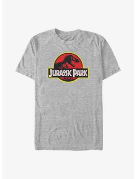 Plus Size Jurassic Park Dinosaur Logo Badge Big & Tall T-Shirt, , hi-res