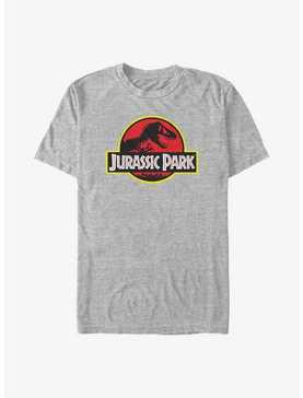 Jurassic Park Dinosaur Logo Badge Big & Tall T-Shirt, , hi-res