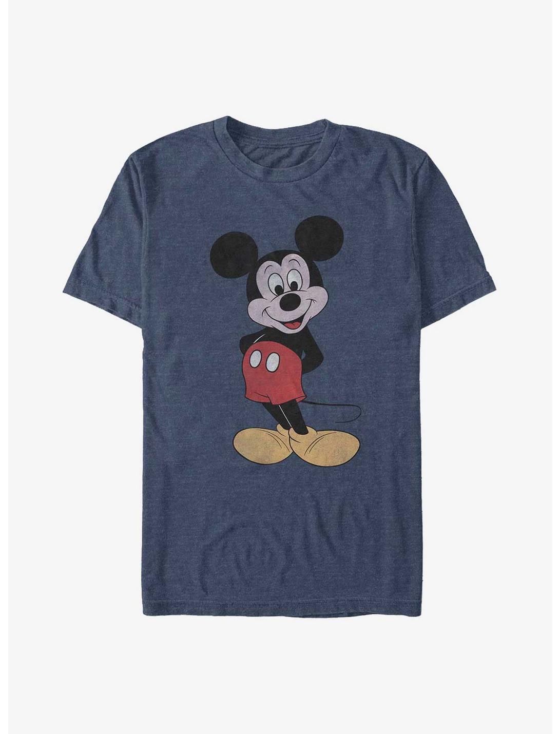 Disney Mickey Mouse 80's Mickey Big & Tall T-Shirt, NAVY HTR, hi-res