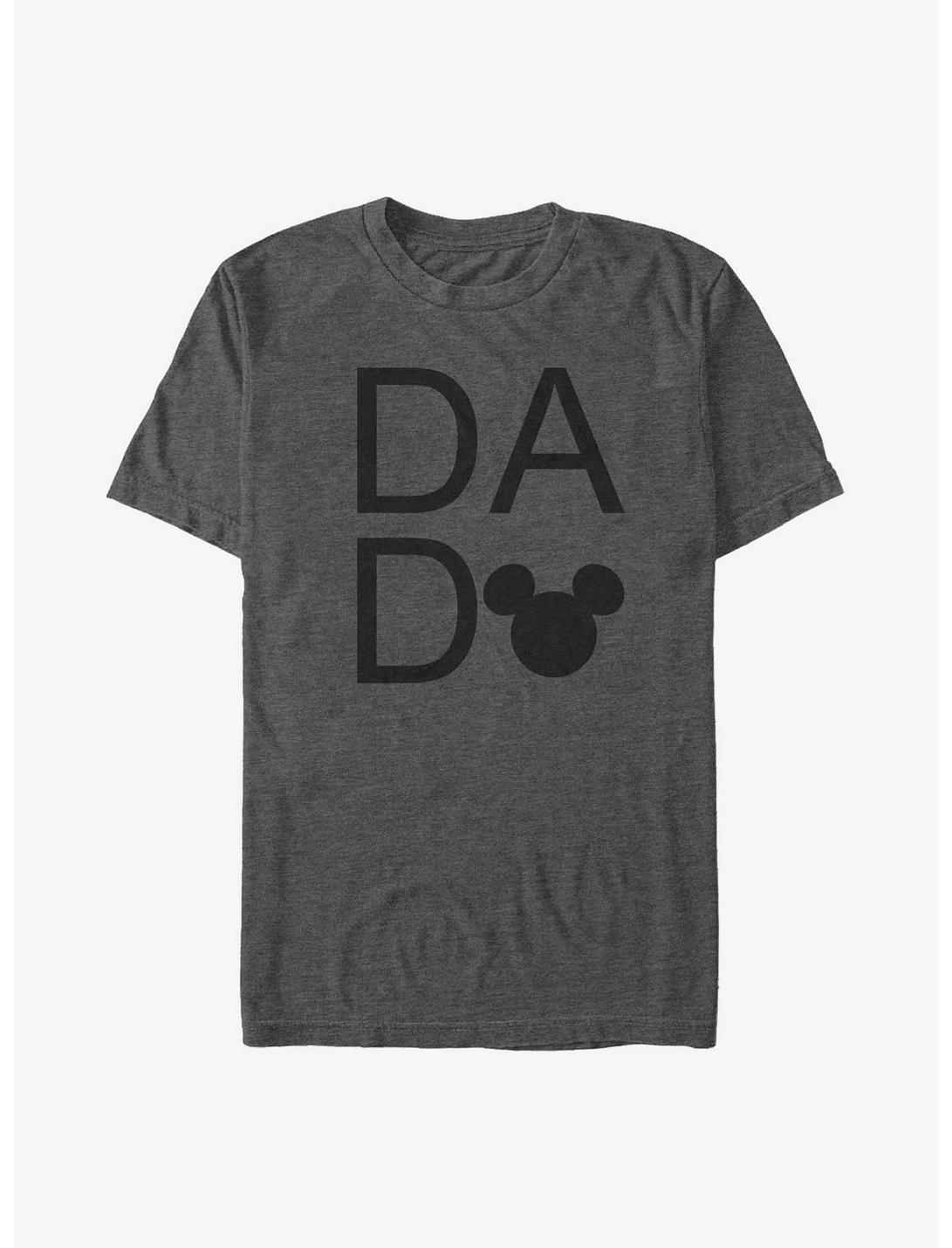 Disney Mickey Mouse Dad Mouse Ears Big & Tall T-Shirt, CHAR HTR, hi-res