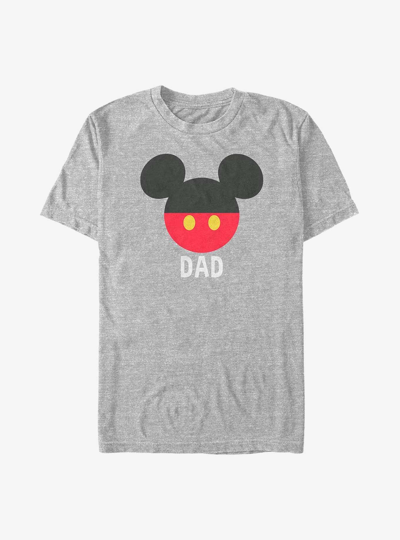 Disney Mickey Mouse Dad Pants Big & Tall T-Shirt, ATH HTR, hi-res