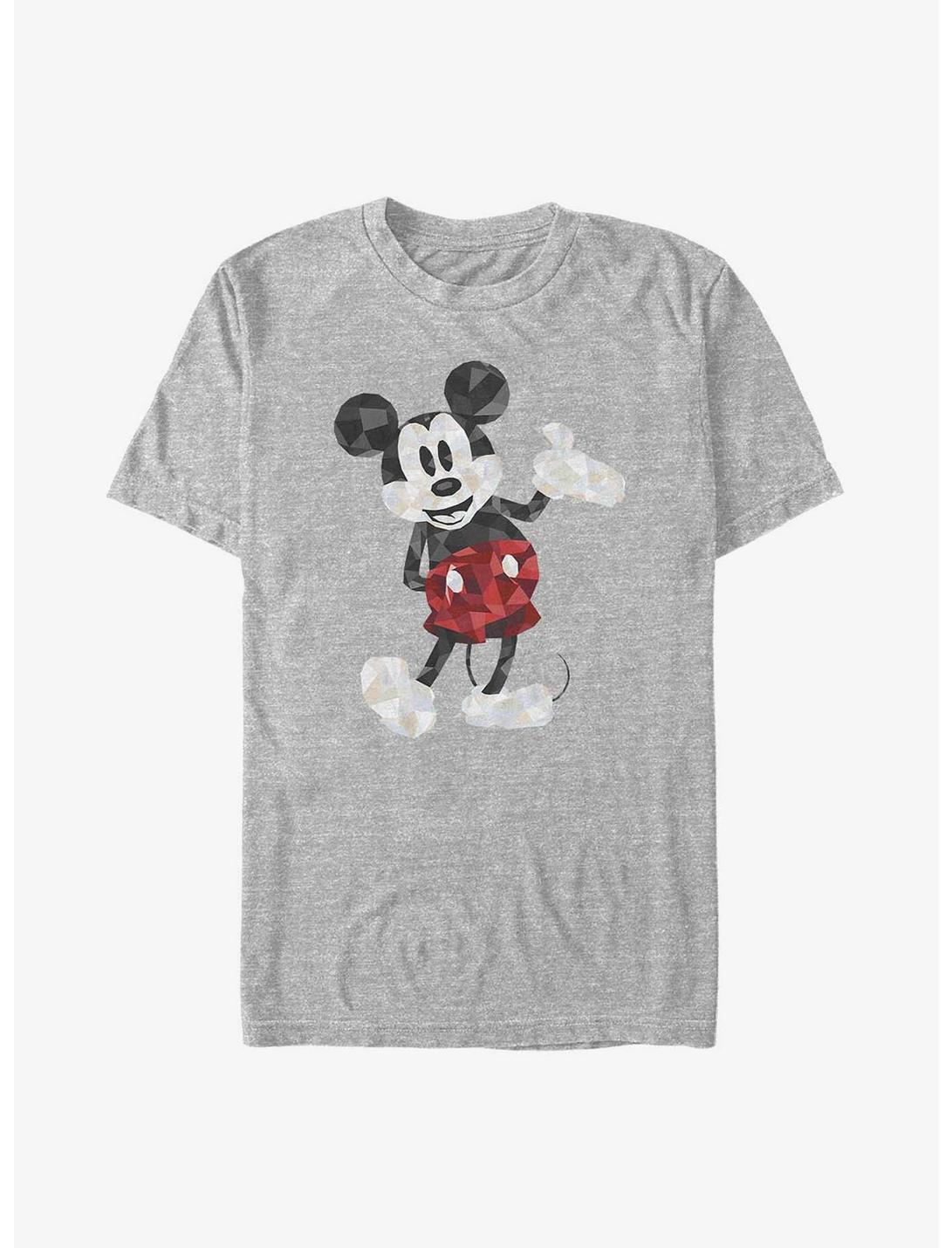 Disney Mickey Mouse Geometric Mouse Big & Tall T-Shirt, ATH HTR, hi-res