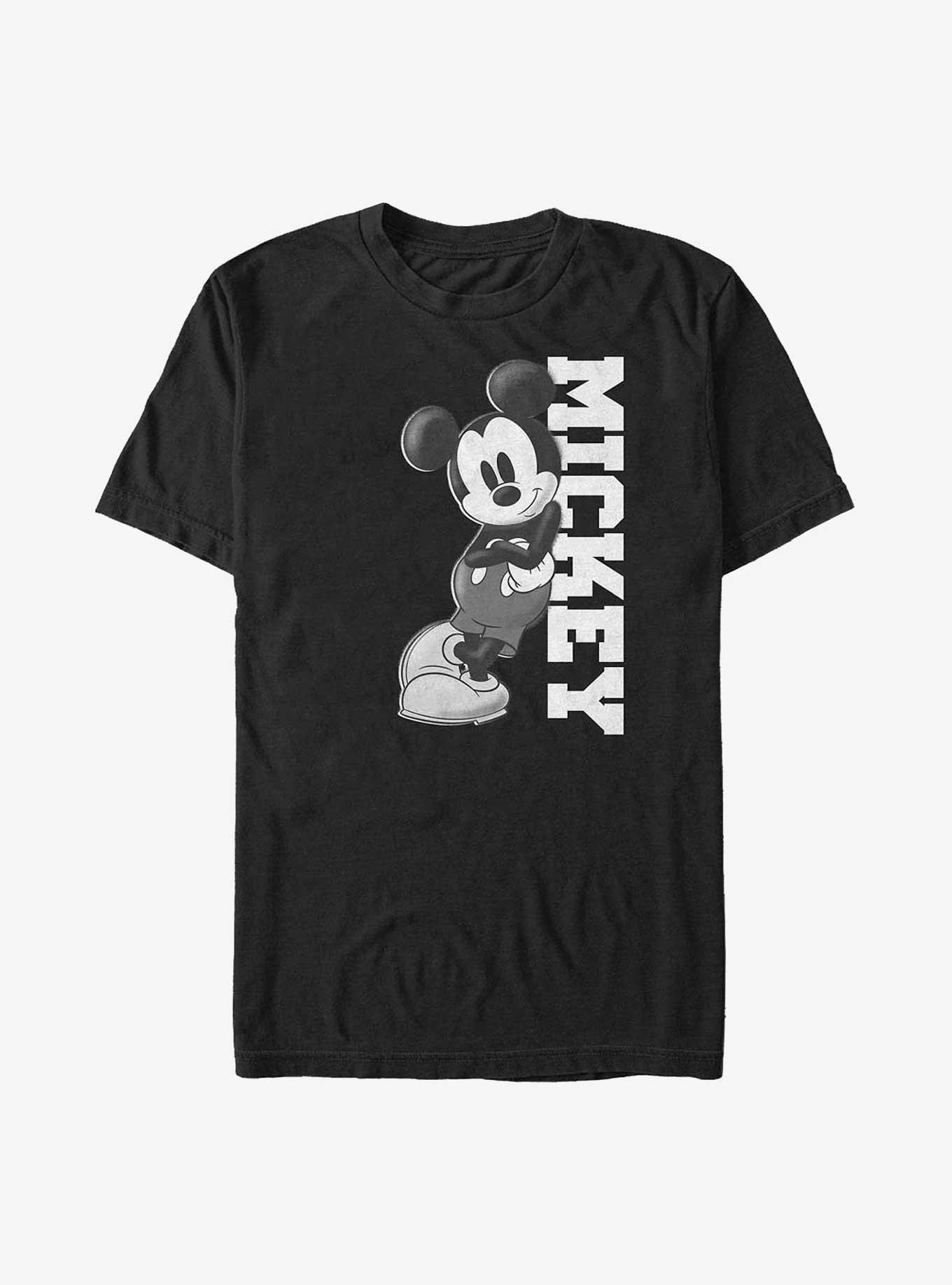 ら*読様 CHALLENGER MICKEY MOUSE TEE BLACK L Disney Mickey Mouse Mickey Lean Big & Tall T-Shirt - BLACK | BoxLunch