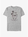 Disney Mickey Mouse Sketchy Mickey Big & Tall T-Shirt, ATH HTR, hi-res