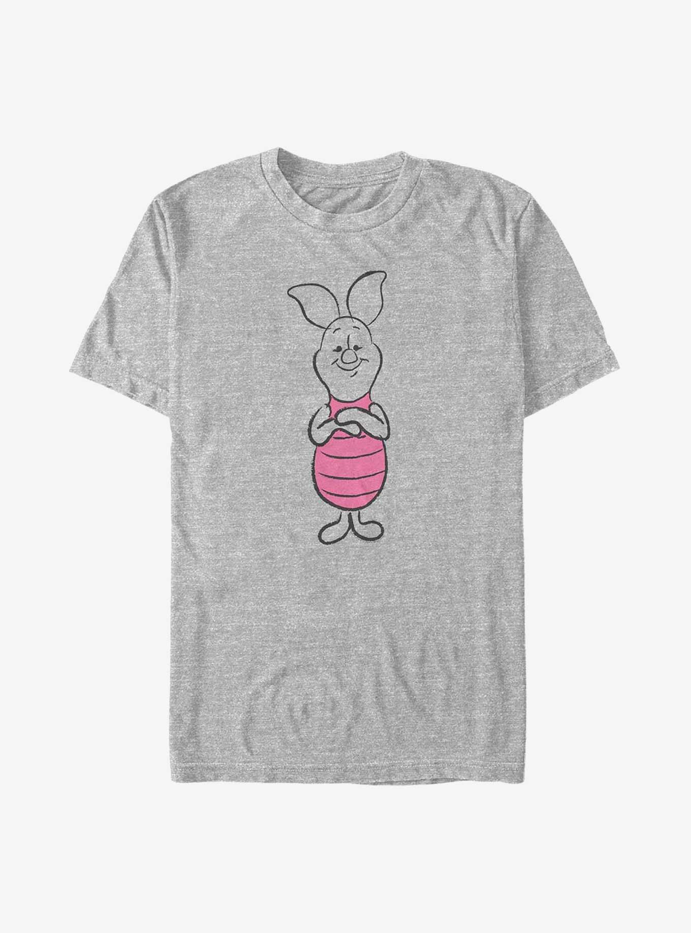 Disney Winnie The Pooh Piglet Big & Tall T-Shirt, ATH HTR, hi-res