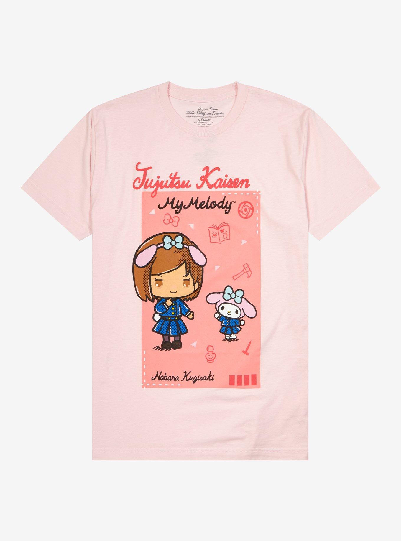  Hello Kitty My Melody Kuromi Pumpkins Halloween T-Shirt :  Clothing, Shoes & Jewelry