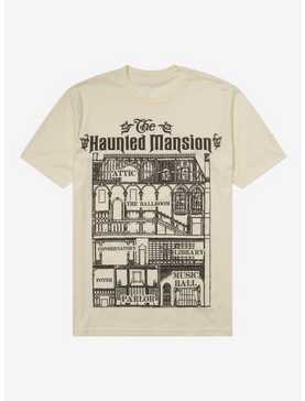 Disney The Haunted Mansion Floor Plan T-Shirt, , hi-res