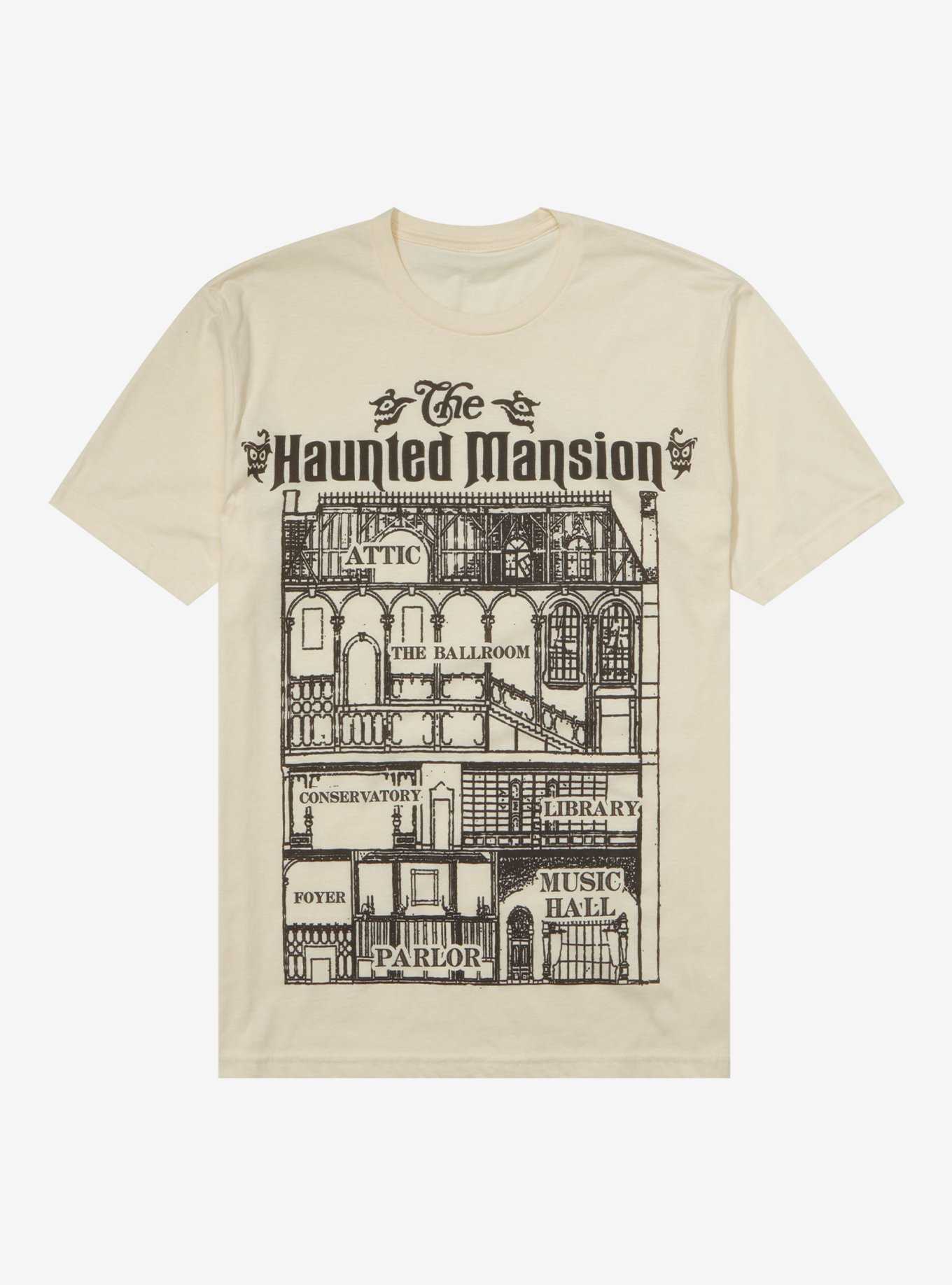 Disney The Haunted Mansion Floor Plan T-Shirt, , hi-res