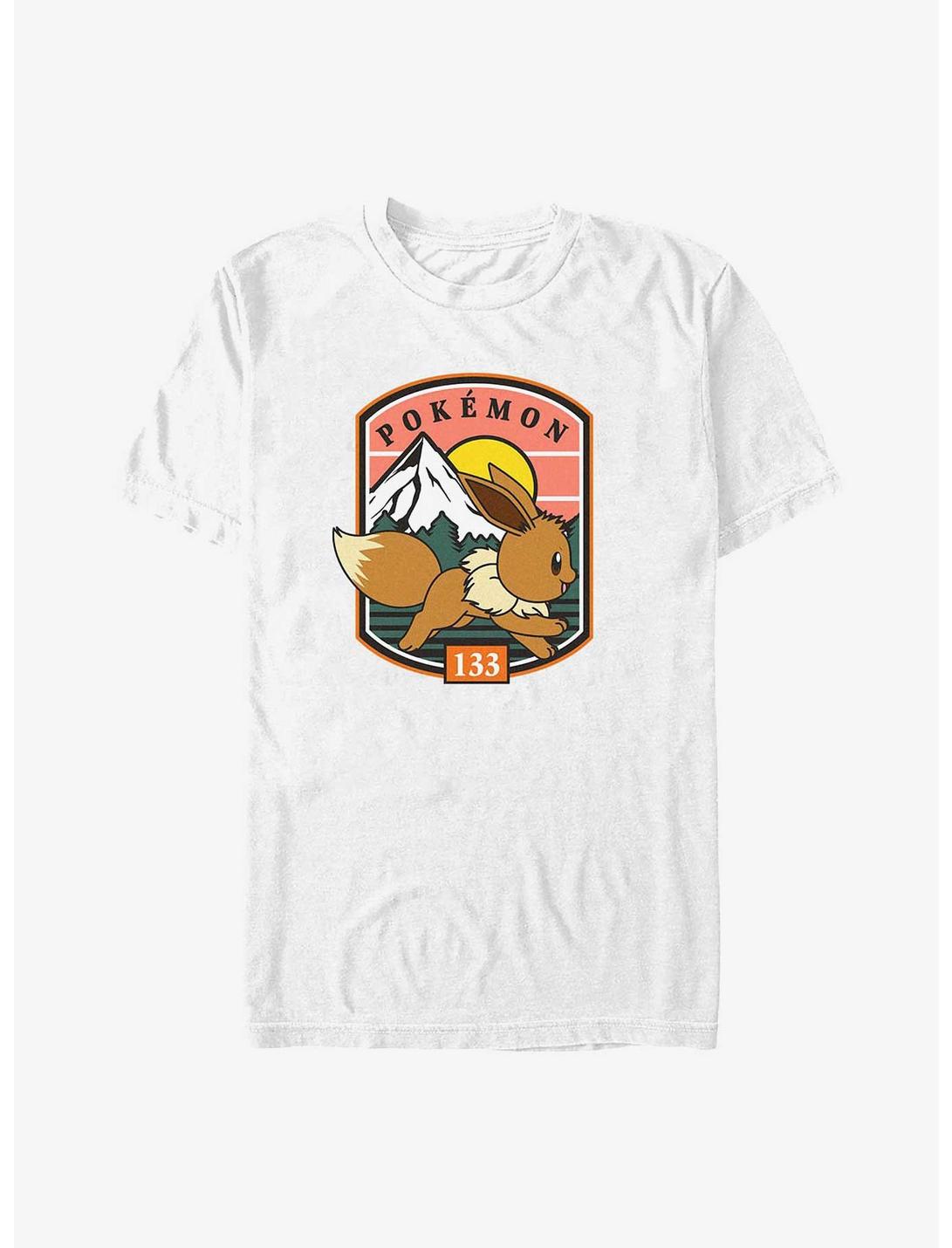 Pokemon Eevee Outdoor Run Big & Tall T-Shirt, WHITE, hi-res