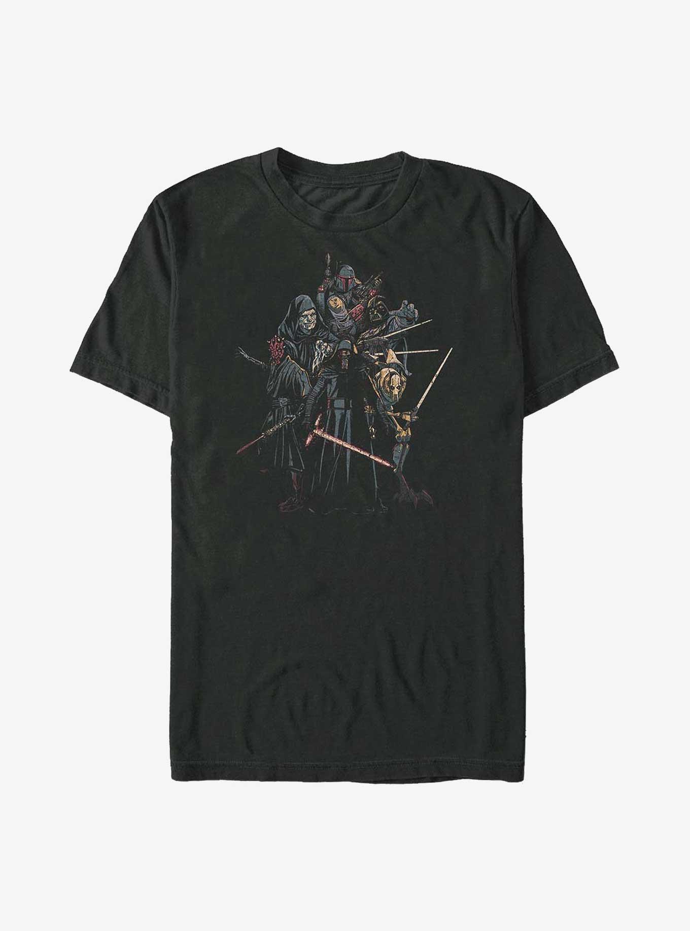 Star Wars Darkside Baddies Big & Tall T-Shirt, , hi-res