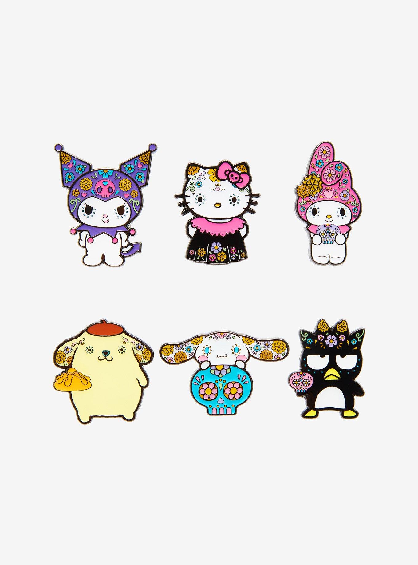 Sanrio Halloween Hello Kitty Kuromi Funny and Shabby Lapel Pins