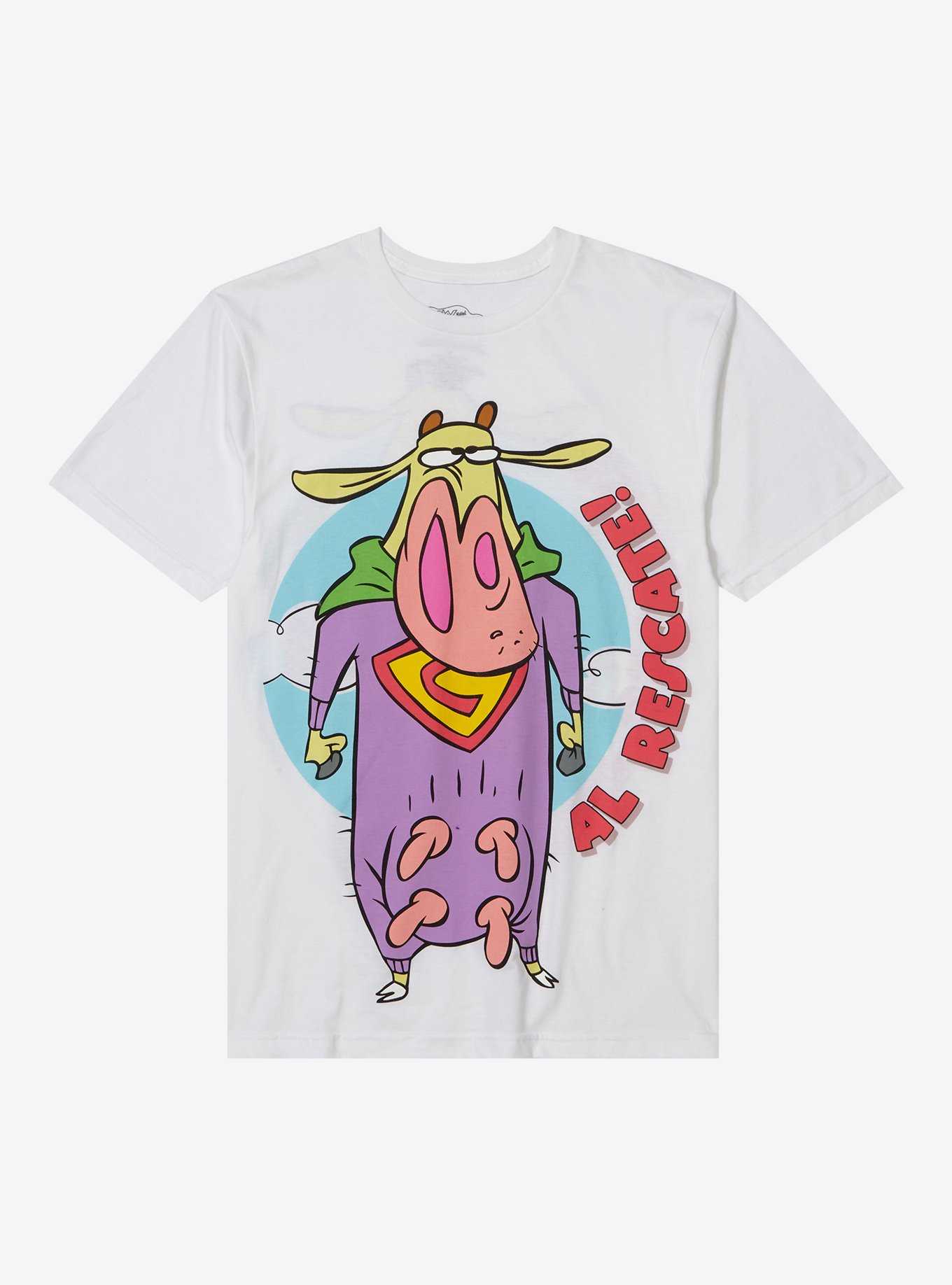 Cow And Chicken Cow Al Rescate T-Shirt, , hi-res