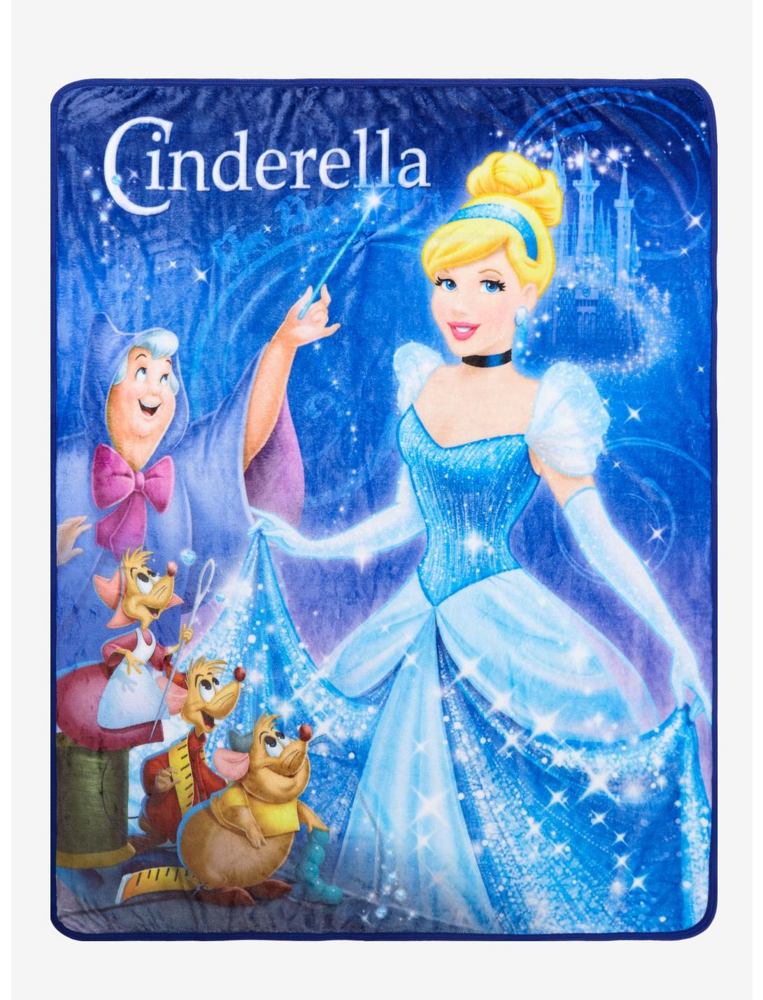 Disney Cinderella Poster Fleece Throw, , hi-res