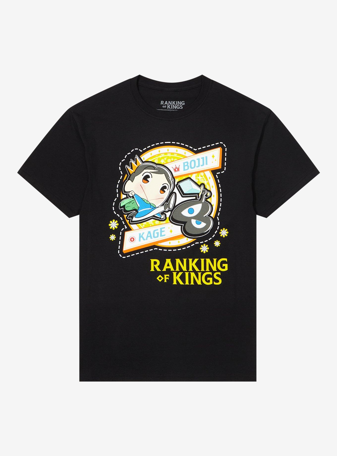 Ranking Of Kings T-Shirt,Ousama Ranking,Bojji,Kage,Apeas,Hiling Shirt All  Size