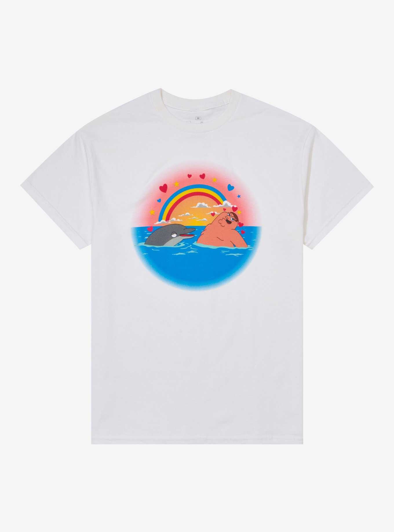 Family Guy Peter & Dolphin T-Shirt, , hi-res