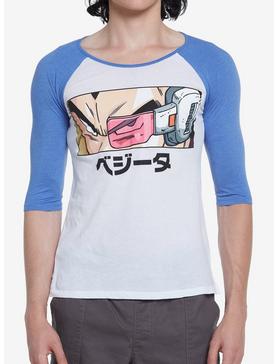 Dragon Ball Z Vegeta Eyes Panel Raglan T-Shirt, , hi-res