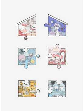 Hello Kitty And Friends House Puzzle Blind Box Enamel Pin, , hi-res
