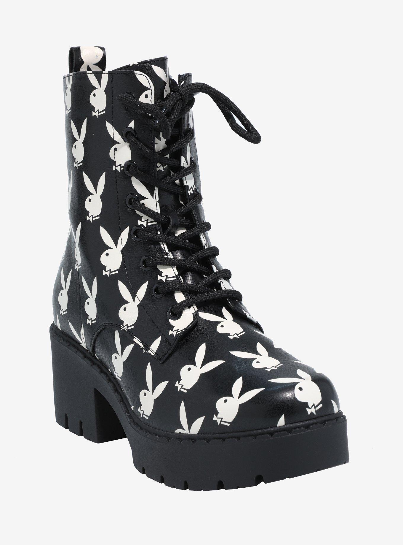 Koi X Playboy Bunny Logo Boots, MULTI, hi-res
