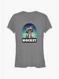 Marvel Guardians of the Galaxy Vol. 3 Baby Rocket Girls T-Shirt, CHARCOAL, hi-res