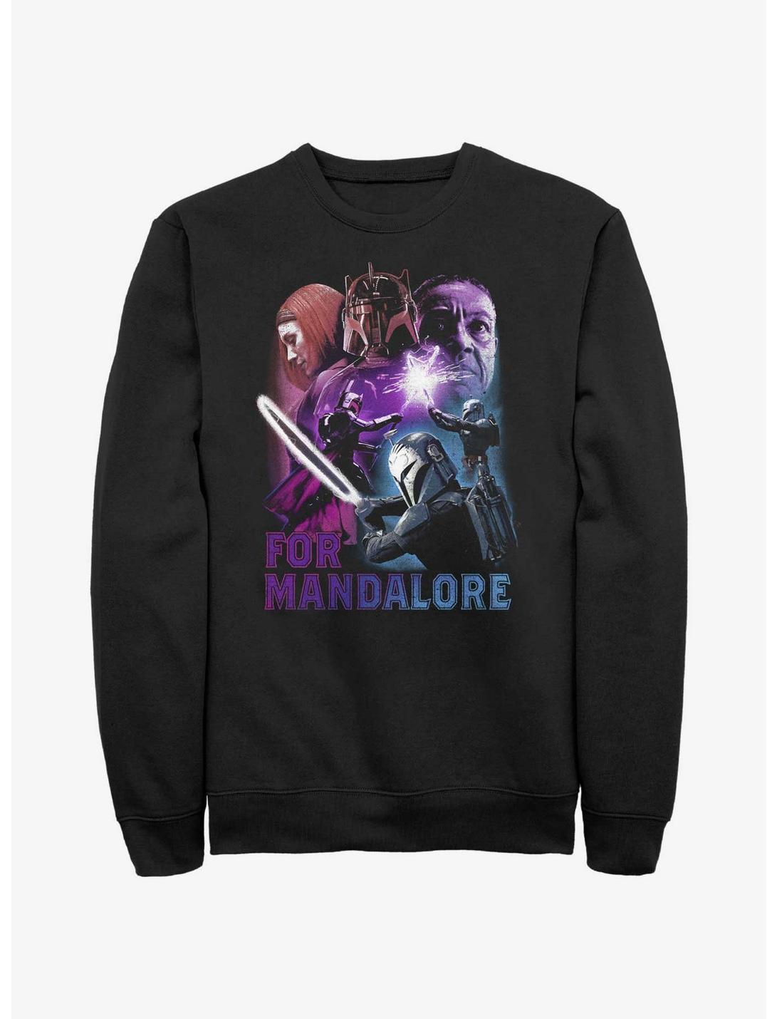 The Mandalorian The Big Battle Sweatshirt, BLACK, hi-res