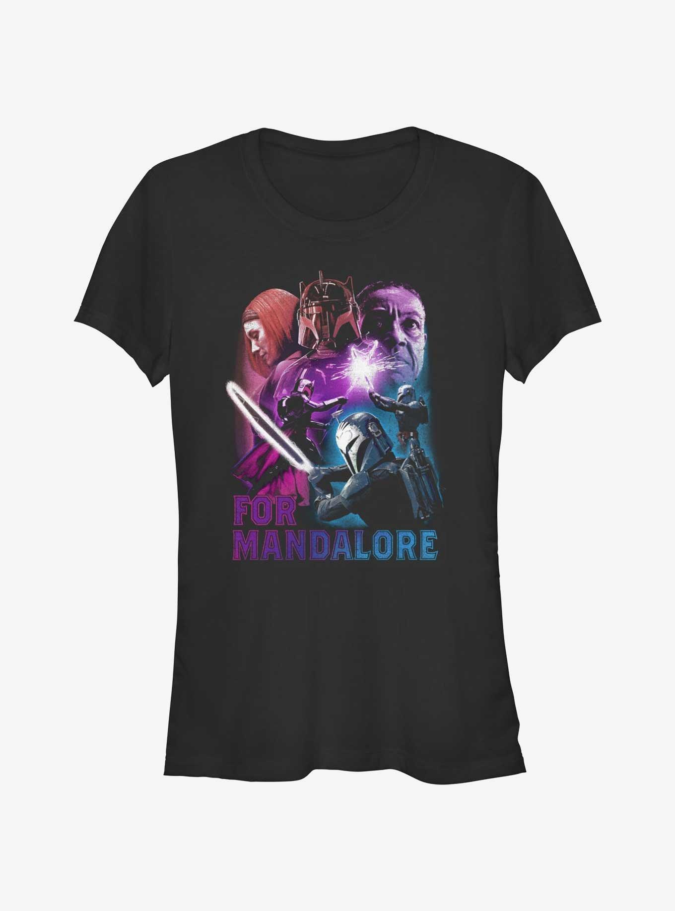 The Mandalorian Big Battle Girls T-Shirt