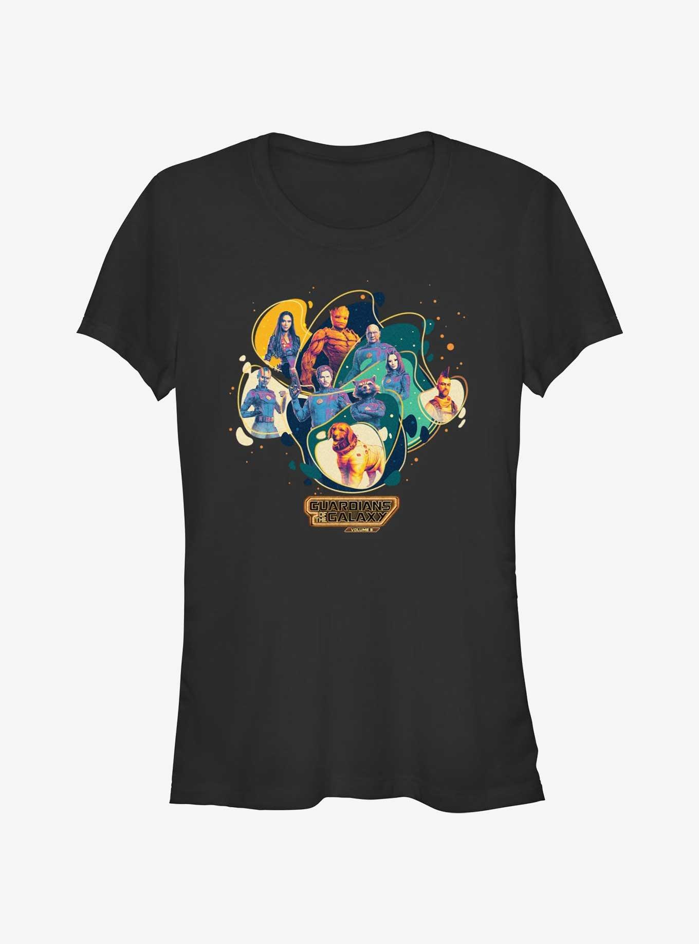 Marvel Guardians of the Galaxy Vol. 3 Cosmic Groupshot Girls T-Shirt, , hi-res