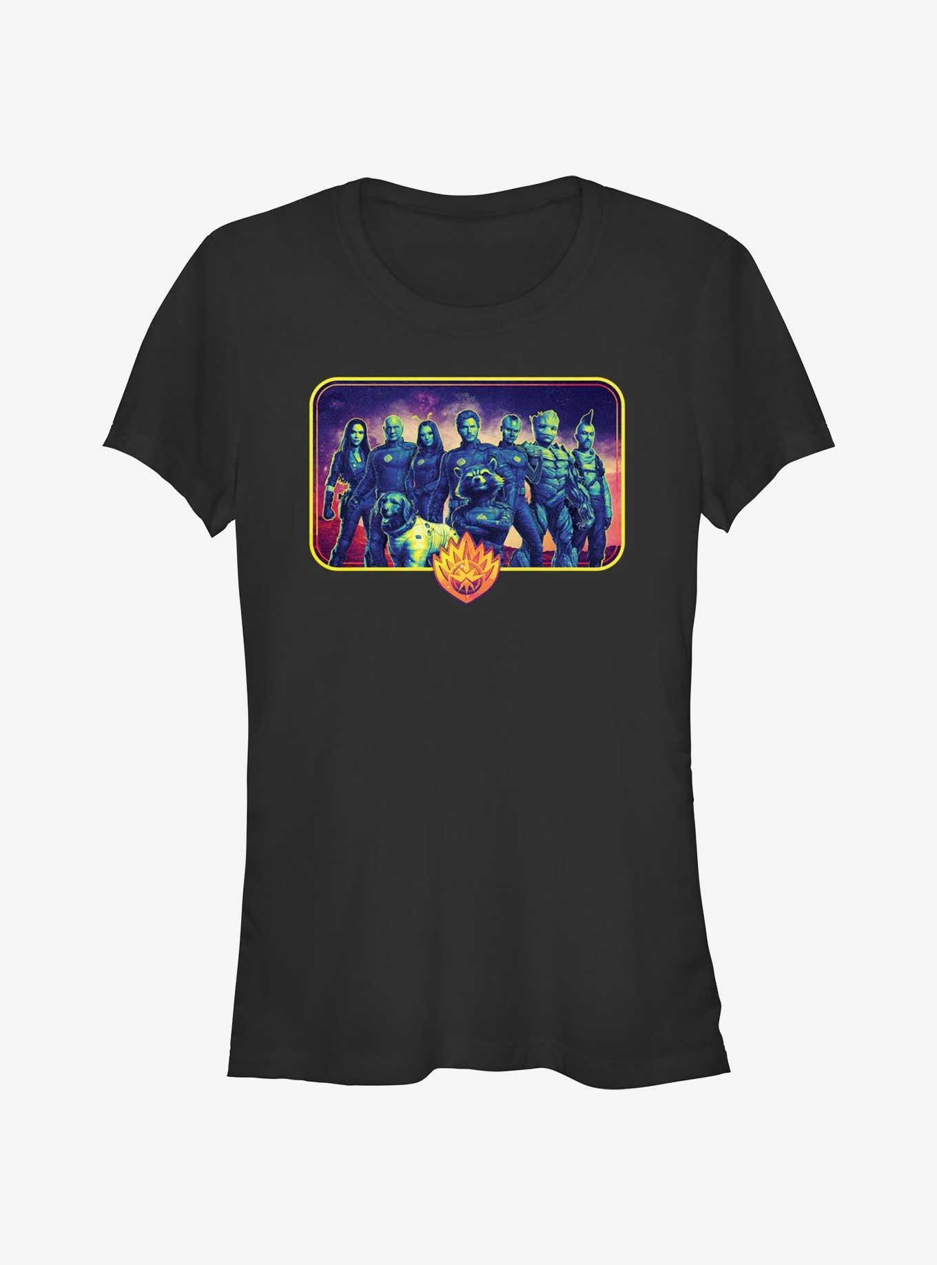 Marvel Guardians of the Galaxy Vol. 3 Cosmic Heroes Lineup Girls T-Shirt, , hi-res