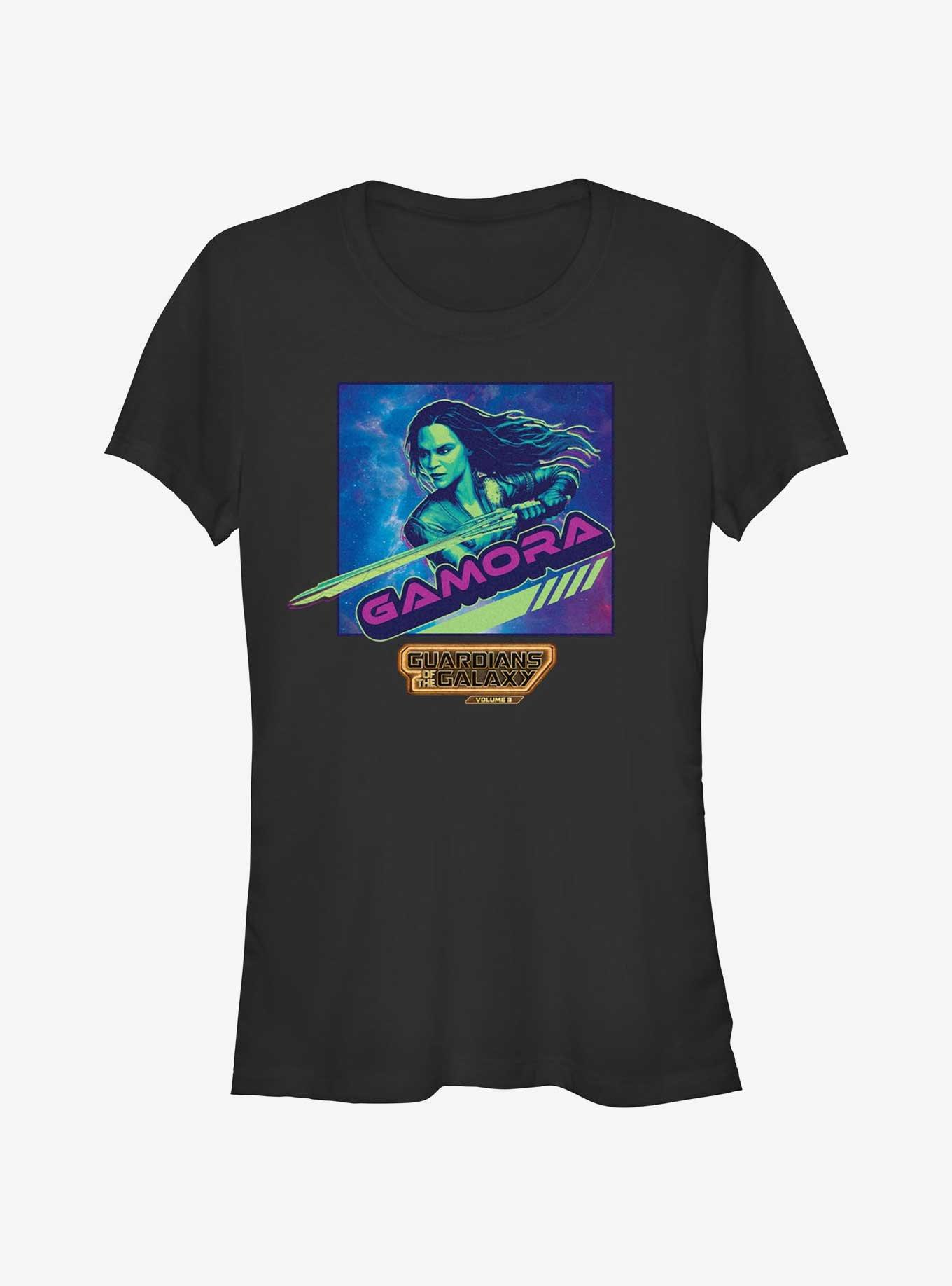 Marvel Guardians of the Galaxy Vol. 3 Gamora Badge Girls T-Shirt, , hi-res