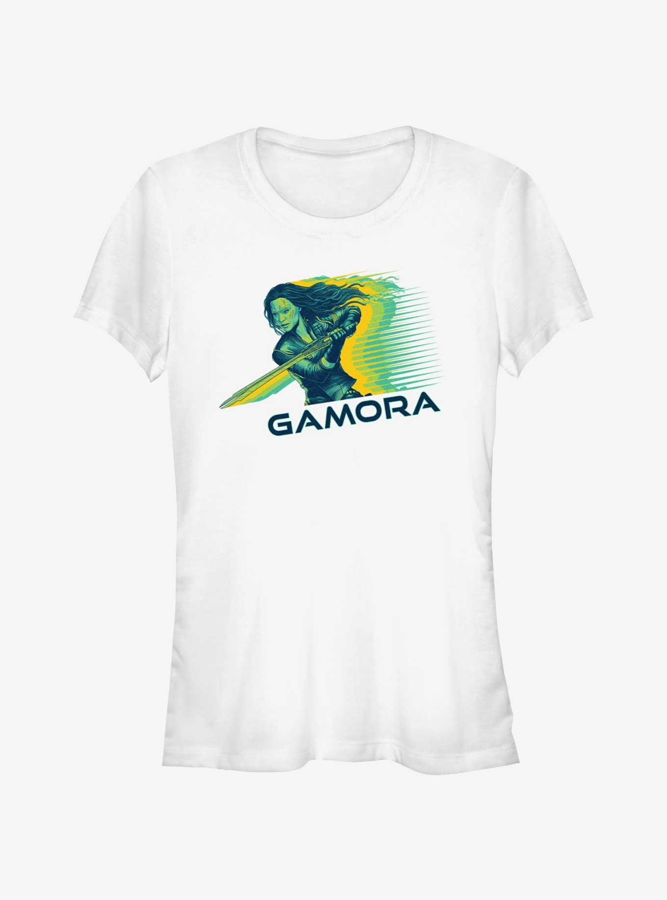 Marvel Guardians of the Galaxy Vol. 3 Gamora Sword Badge Girls T-Shirt, , hi-res