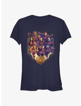 Plus Size Marvel Guardians of the Galaxy Vol. 3 Guardians Family Girls T-Shirt, , hi-res