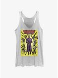 Marvel Guardians of the Galaxy Vol. 3 High Evolutionary Hero Groupshot Poster Girls Tank, WHITE HTR, hi-res