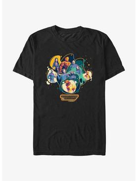 Plus Size Marvel Guardians of the Galaxy Vol. 3 Cosmic Groupshot T-Shirt, , hi-res