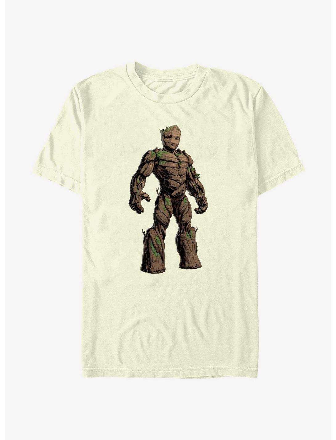 Marvel Guardians of the Galaxy Vol. 3 Giant Groot T-Shirt, NATURAL, hi-res