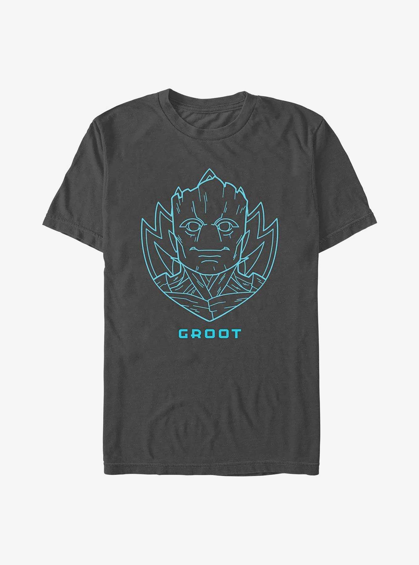 Marvel Guardians of the Galaxy Vol. 3 Groot Badge T-Shirt, , hi-res