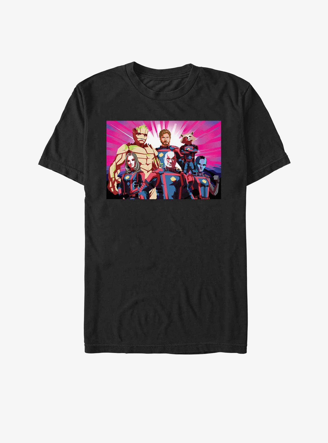 Marvel Guardians of the Galaxy Vol. 3 Hero Pose T-Shirt