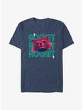 Marvel Guardians of the Galaxy Vol. 3 Rocket Face T-Shirt, NAVY HTR, hi-res
