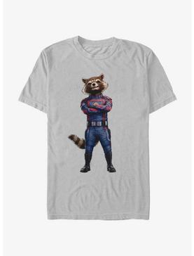 Plus Size Marvel Guardians of the Galaxy Vol. 3 Rocket Pose T-Shirt, , hi-res