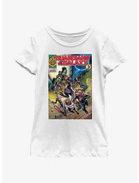Marvel Guardians of the Galaxy Vol. 3 Comic Book Poster Youth Girls T-Shirt, , hi-res