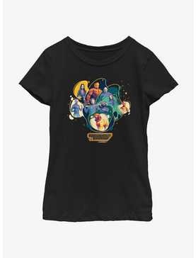 Marvel Guardians of the Galaxy Vol. 3 Cosmic Groupshot Youth Girls T-Shirt, , hi-res
