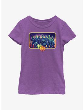 Marvel Guardians of the Galaxy Vol. 3 Cosmic Heroes Lineup Youth Girls T-Shirt, , hi-res